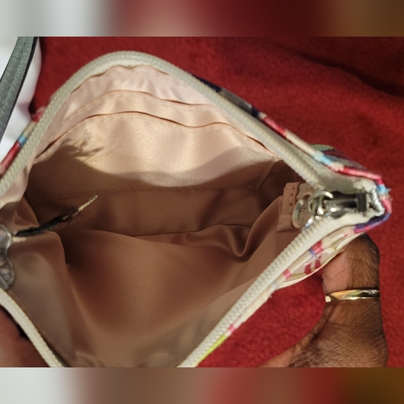 Coach Multicolored C Logo Wristlet - Picture 4 of 8